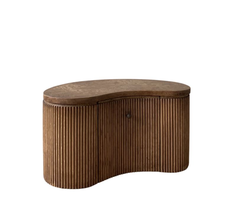 TWEETY KAHVERENGİ AHŞAP KOMODİN