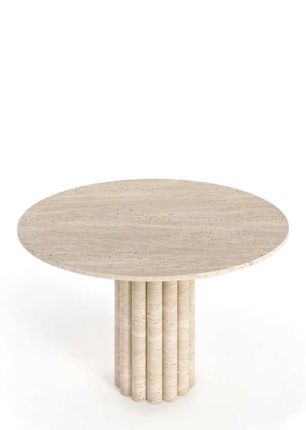 ESSENCE TRAVERTEN YEMEK MASASI