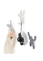 Buddy Beyaz Gri̇ Antrasi̇t Duvar Kancaları