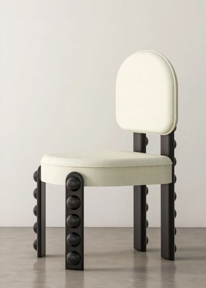 ATELIER BLACK YEMEK ODASI SANDALYESİ