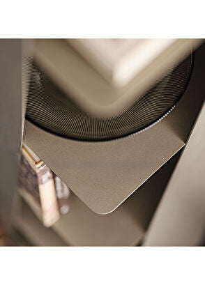 Rocket Gri Metal Kitaplık