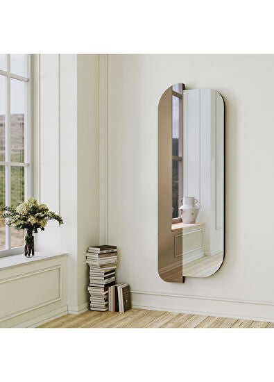 Day & Night Bronz Detaylı Siyah Çerçeveli Boy Aynası