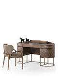 Aria Kahverengi Masif Ceviz Çalışma Masası