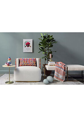 Papillonne Pembe Kenzo Tekli Koltuk