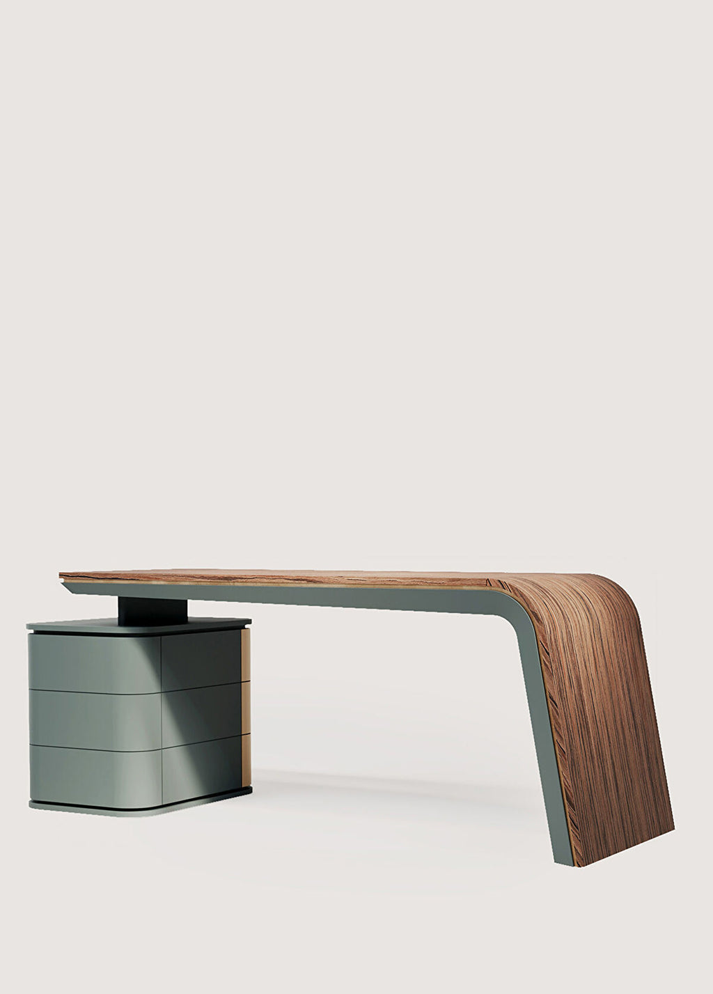 Vegas Japanese Cedar Executive Mid Ofis Masası