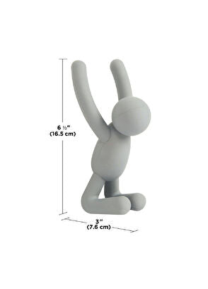 Buddy Beyaz Gri̇ Antrasi̇t Duvar Kancaları