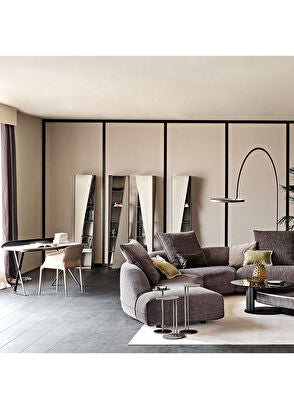 Rocket Gri Metal Kitaplık