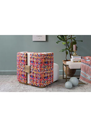 Papillonne Pembe Kenzo Tekli Koltuk