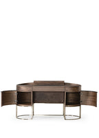 Aria Kahverengi Masif Ceviz Çalışma Masası