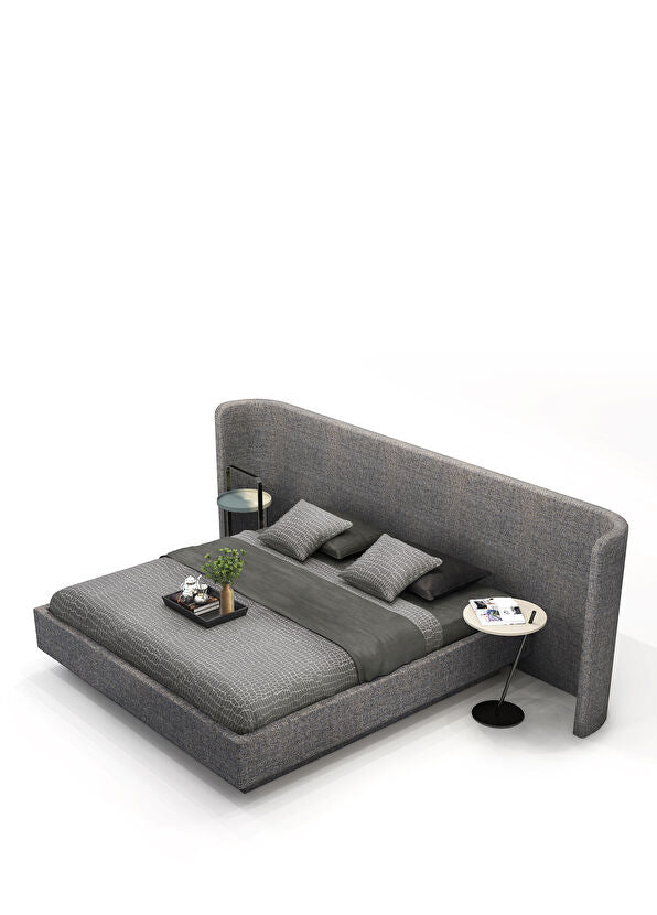 Diamond Gri Yatak Ünitesi 160 cm