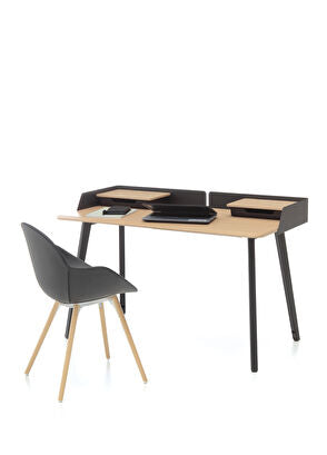 Renée High Meşe Çekmeceli Çalışma Masası