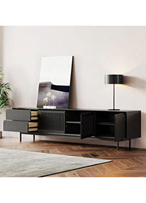 Silva Masif Ahşap TV Ünitesi