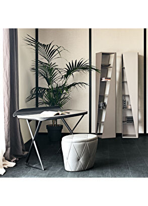 Rocket Gri Metal Kitaplık