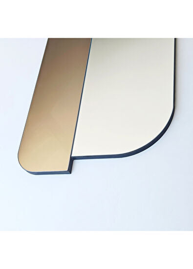 Day & Night Bronz Detaylı Siyah Çerçeveli Boy Aynası