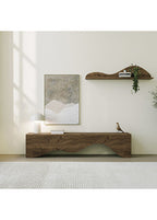 Mountains Ceviz Ahşap Tv Seti