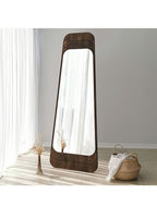 Smooth Ceviz Renkli Masif Boy Ayna