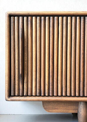 Mazhar Cocoa Masif Ahşap Tv Ünitesi