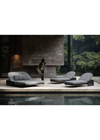 Miura Nightfall Antrasit Alüminyum Daybed Bahçe Koltuğu