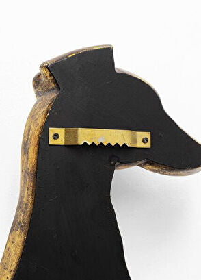 Dog Altın Rengi Dekoratif Duvar Aynası