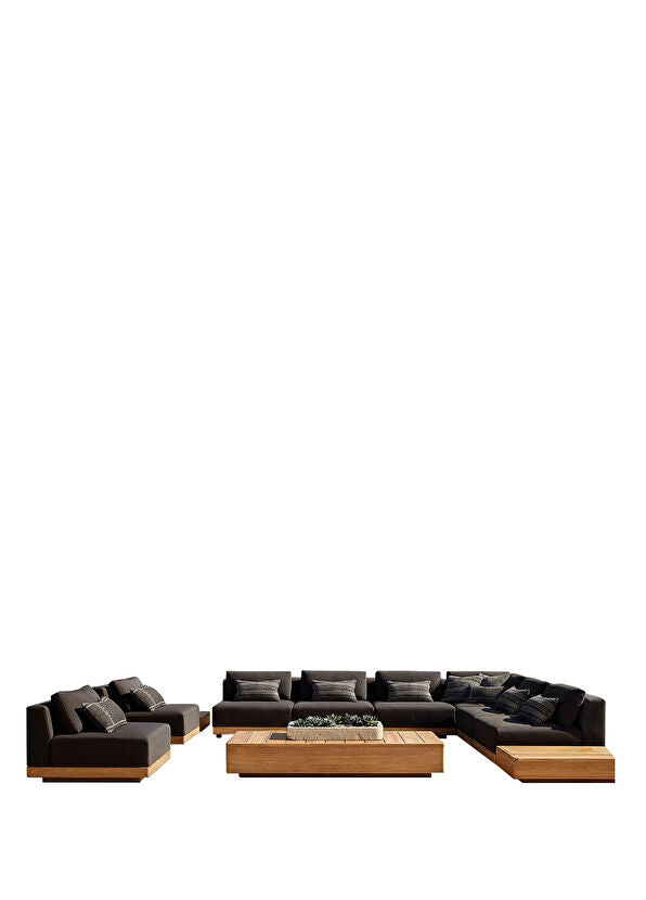 Limerence Ahşap Bahçe Oturma Grubu