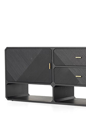 Gabriella Masif Ahşap TV Ünitesi