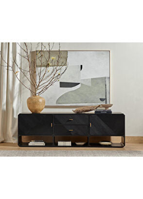 Gabriella Masif Ahşap TV Ünitesi