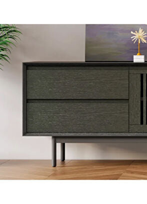 Silva Masif Ahşap TV Ünitesi