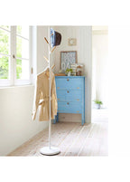 Plaın Ayaklı Beyaz Askılık