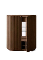 Claire Kahverengi Meşe Ahşap Bar Konsolu