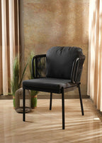 Ban Siyah İroko Bahçe Masa Takımı